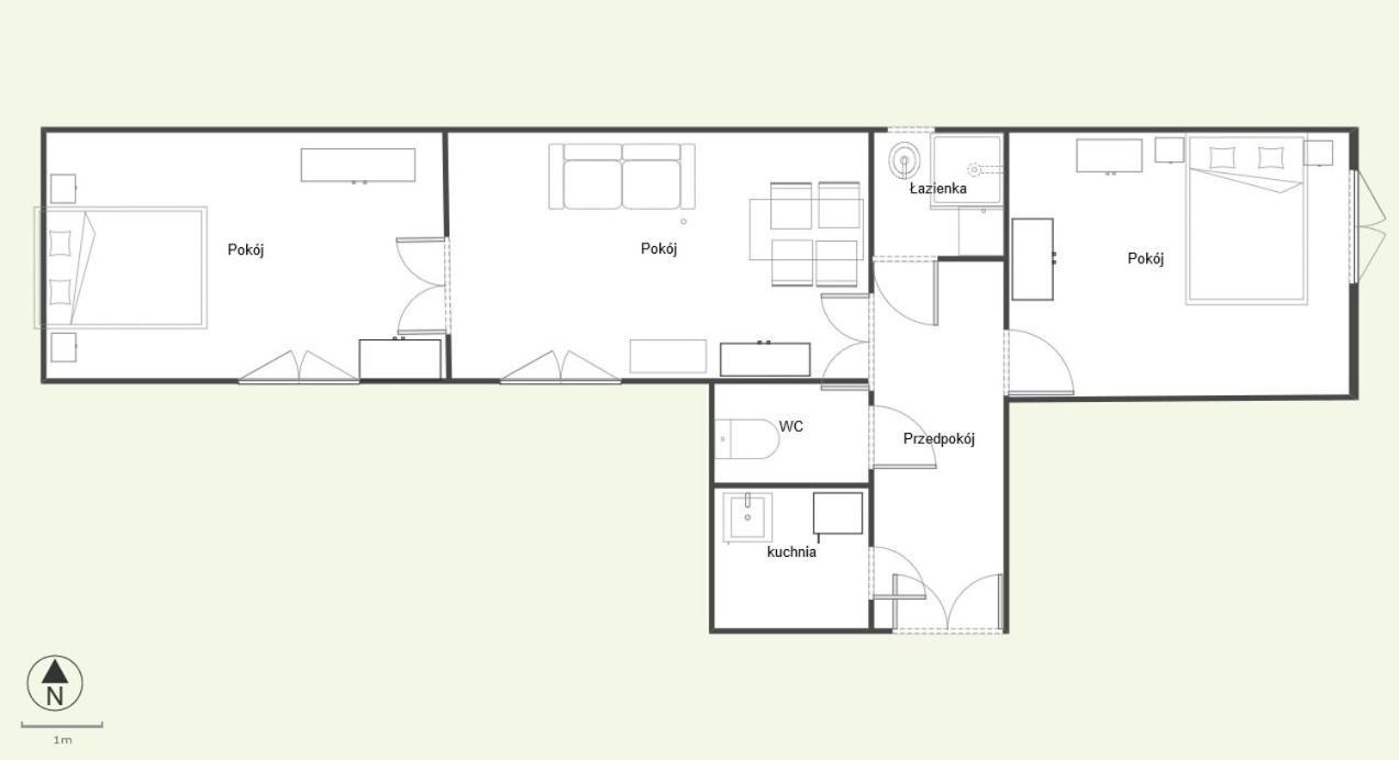 شقة كراكوفيا  في Apartament M15 المظهر الخارجي الصورة